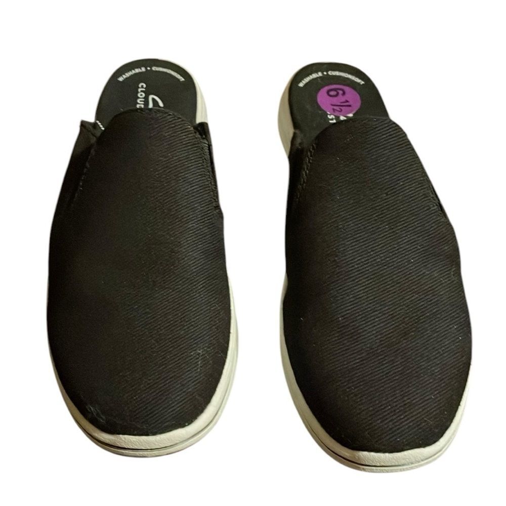 Clark’s cloudsetters women’s mule shoes. Washable, cushion soft. Sz 6.5